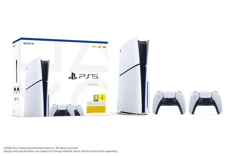 Sony Console PS5 Slim Disc + 2 DualSense