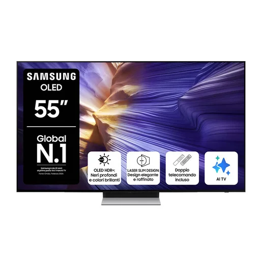 Samsung QE55S90FAEXZT - Smart TV OLED 55'' - vista 2