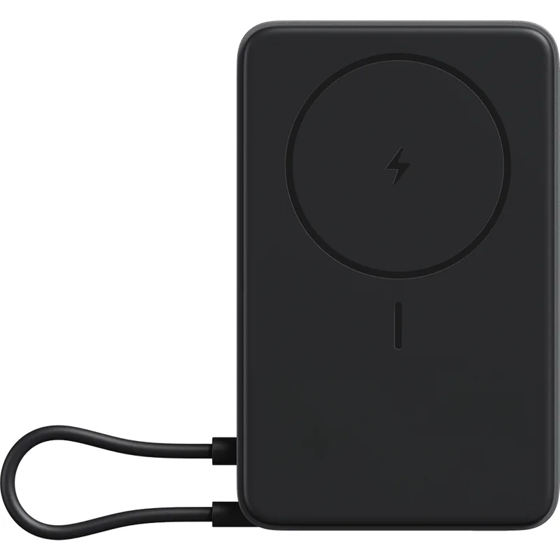 Xiaomi Magnetic Power Bank with Built-in Black 10000mAh