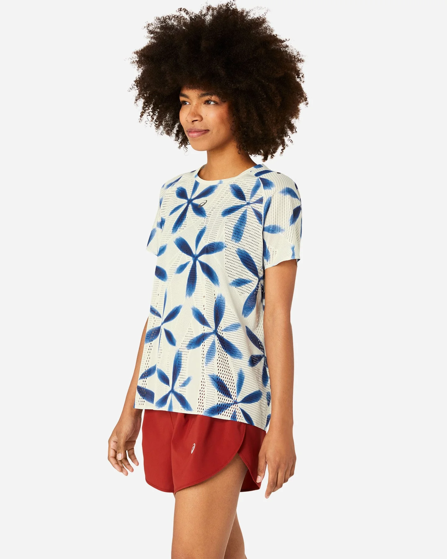 Asics Metarun Shibori W - T-shirt Running Donna - vista 2