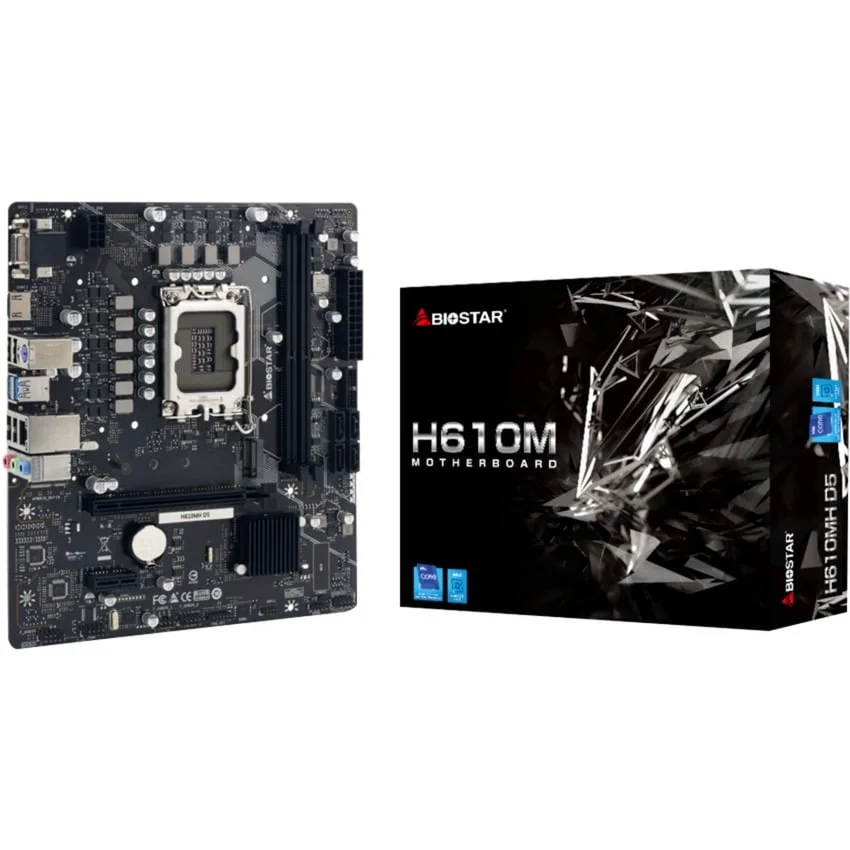 Biostar H610MH D5 Scheda madre - vista 2