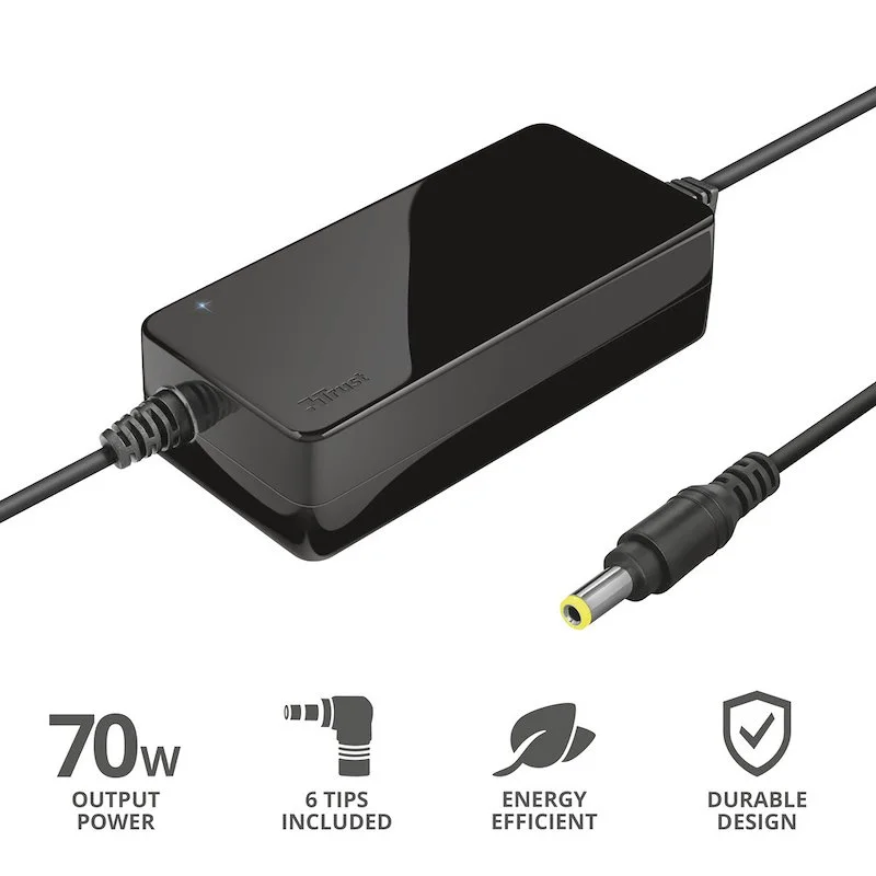 Caricabatteria per Laptop Trust Primo 70W