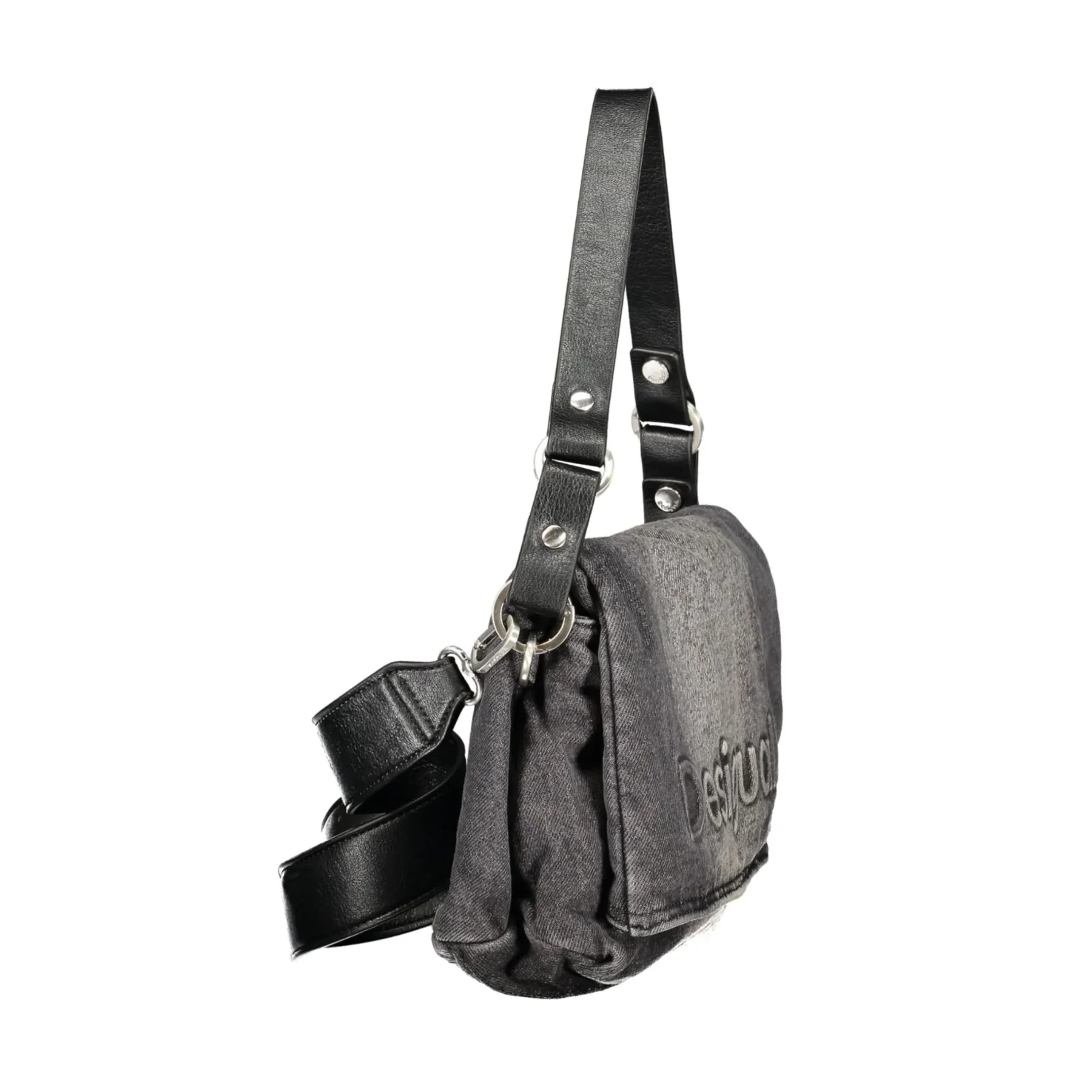 Desigual Borsa a Spalla Donna Logo - vista 3