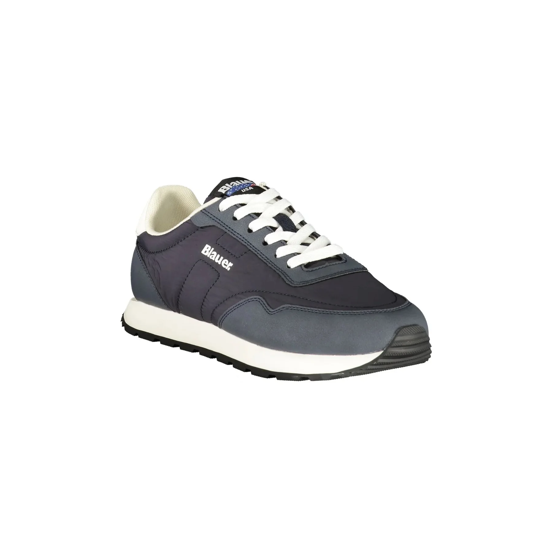 Blauer Sneakers Uomo Blu Stampa Logo