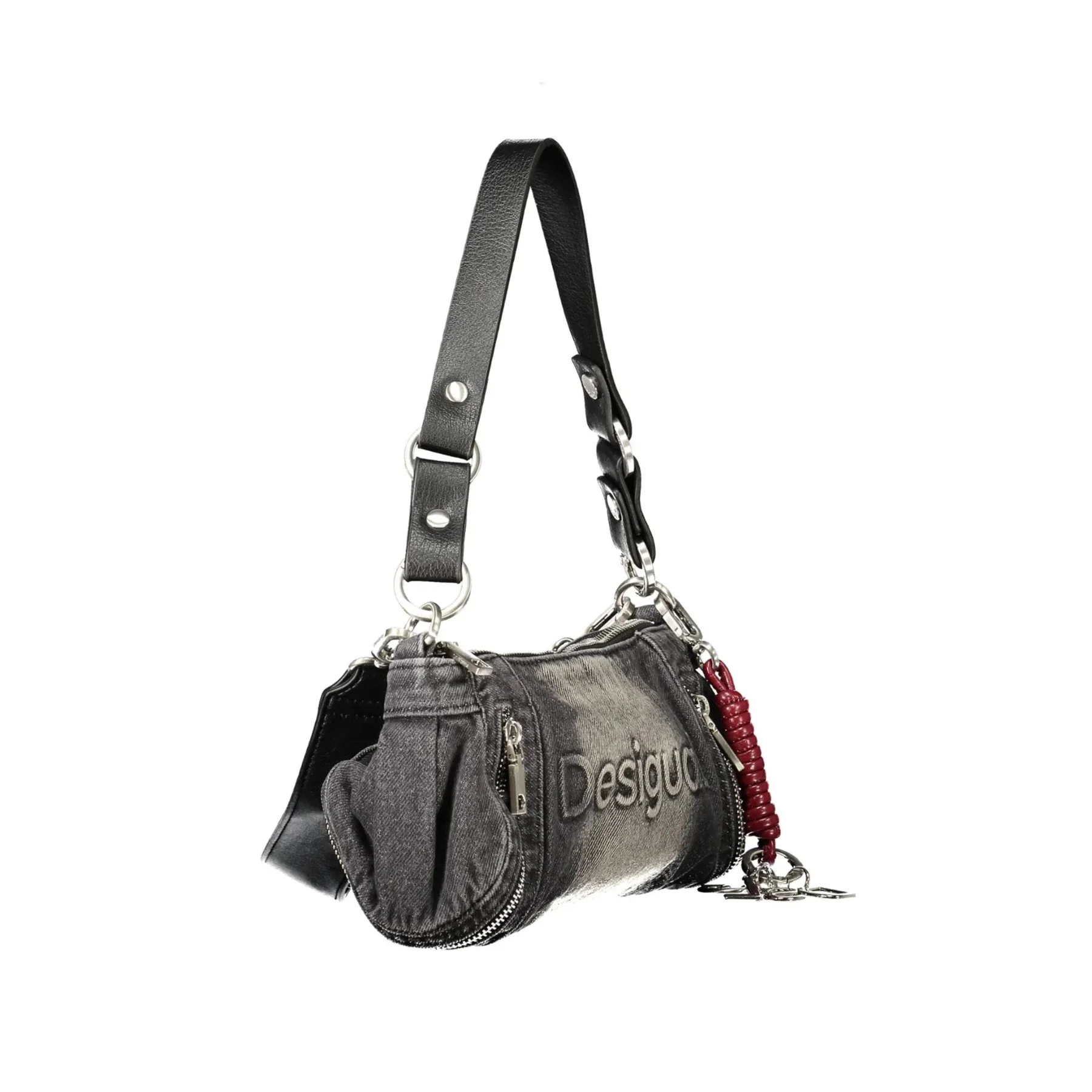Desigual Borsa a Spalla Donna Logo - vista 3