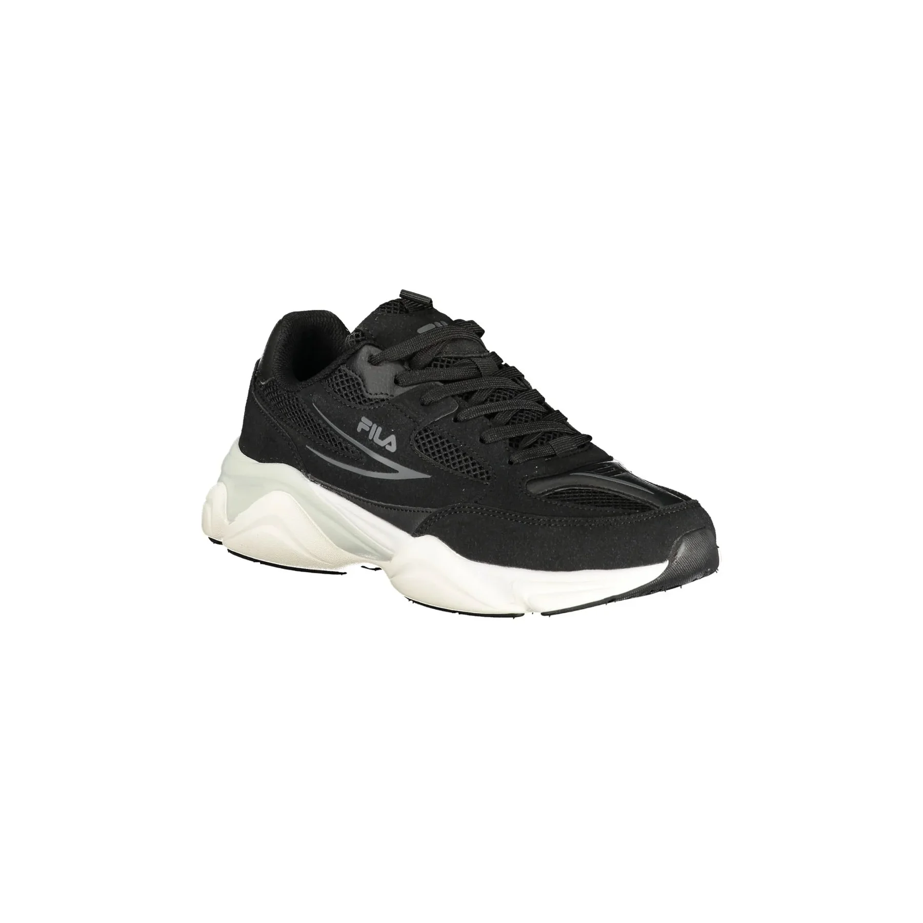 Fila Sneakers Uomo Nere Stampa Logo - vista 2