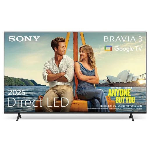 Sony BRAVIA 3 K-85S3 - Smart TV 4K con Dolby Vision e Atmos