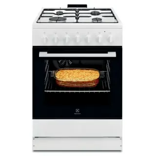 Electrolux Cucina a libera installazione mista piano a gas + forno elettrico LKK620010W