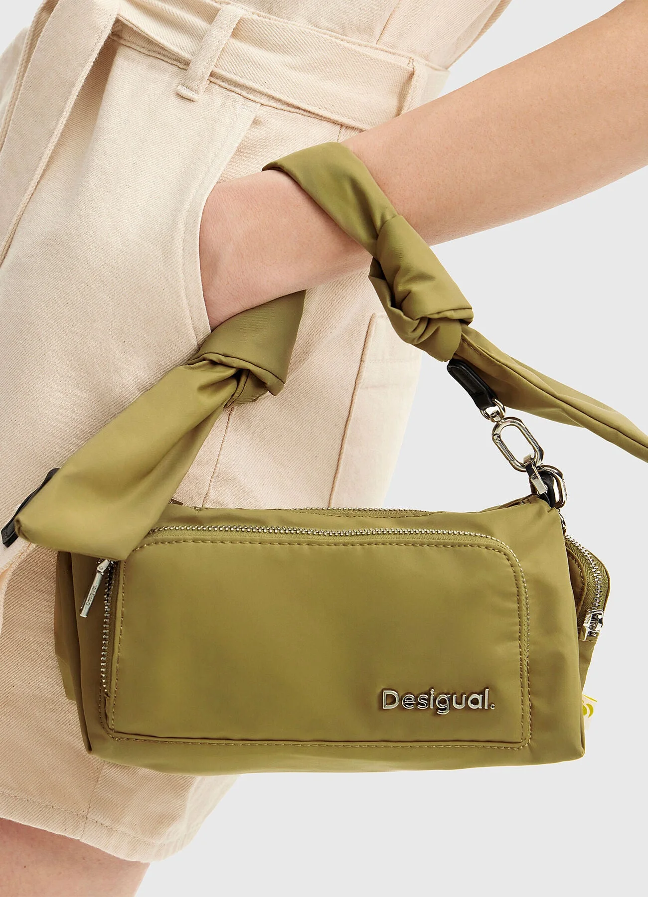 Desigual Borsa a Tracolla Donna Chiusura con Zip - vista 2