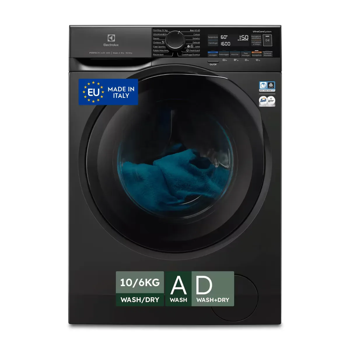 Electrolux Lavasciuga serie 800 UltraCare EW8W16BLACK - vista 2