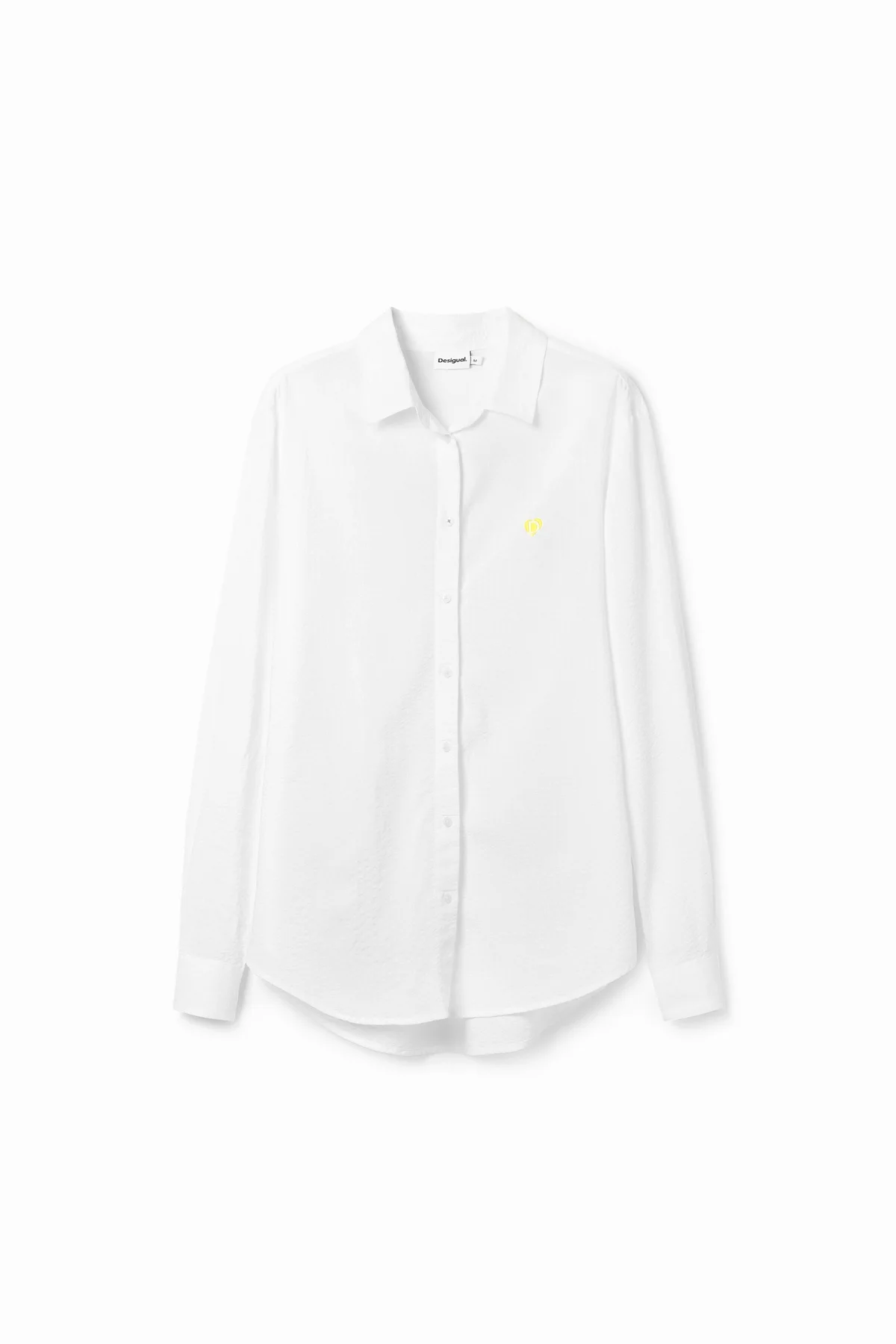Desigual Camicia Maniche Lunghe Donna Dettagli a Contrasto - vista 2