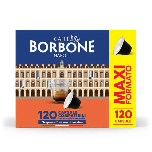 Caffè Borbone Capsule Compatibili Sistema Nespresso Miscela Decisa - vista 2