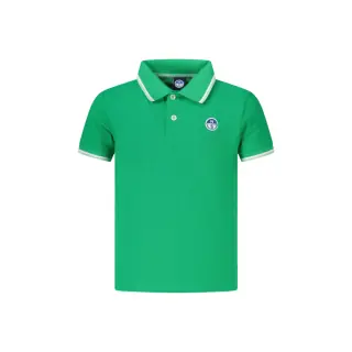North Sails Polo Maniche Corte Unisex Verde Logo