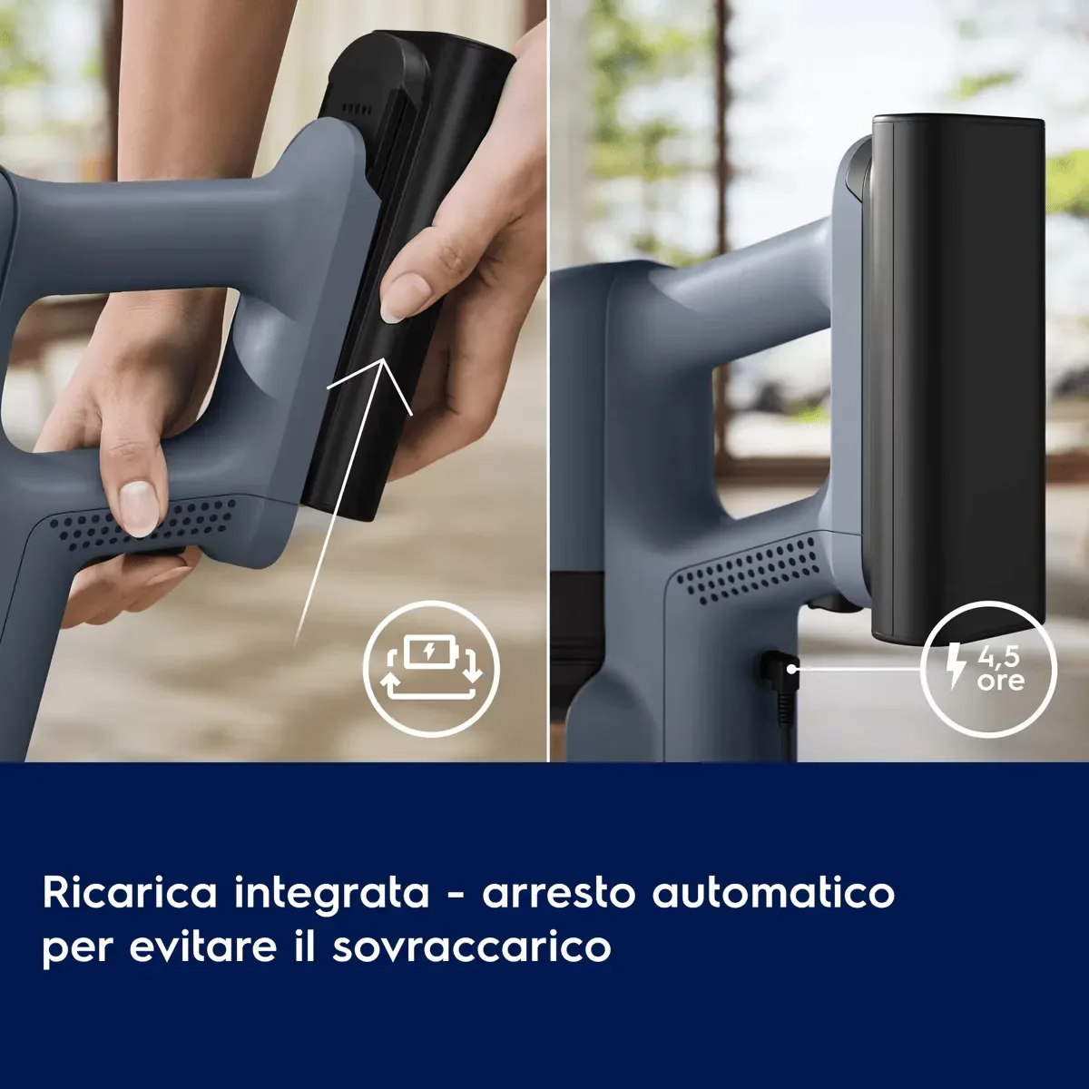 Electrolux Scopa senza filo Serie 700 Blu Denim Chiaro - vista 4