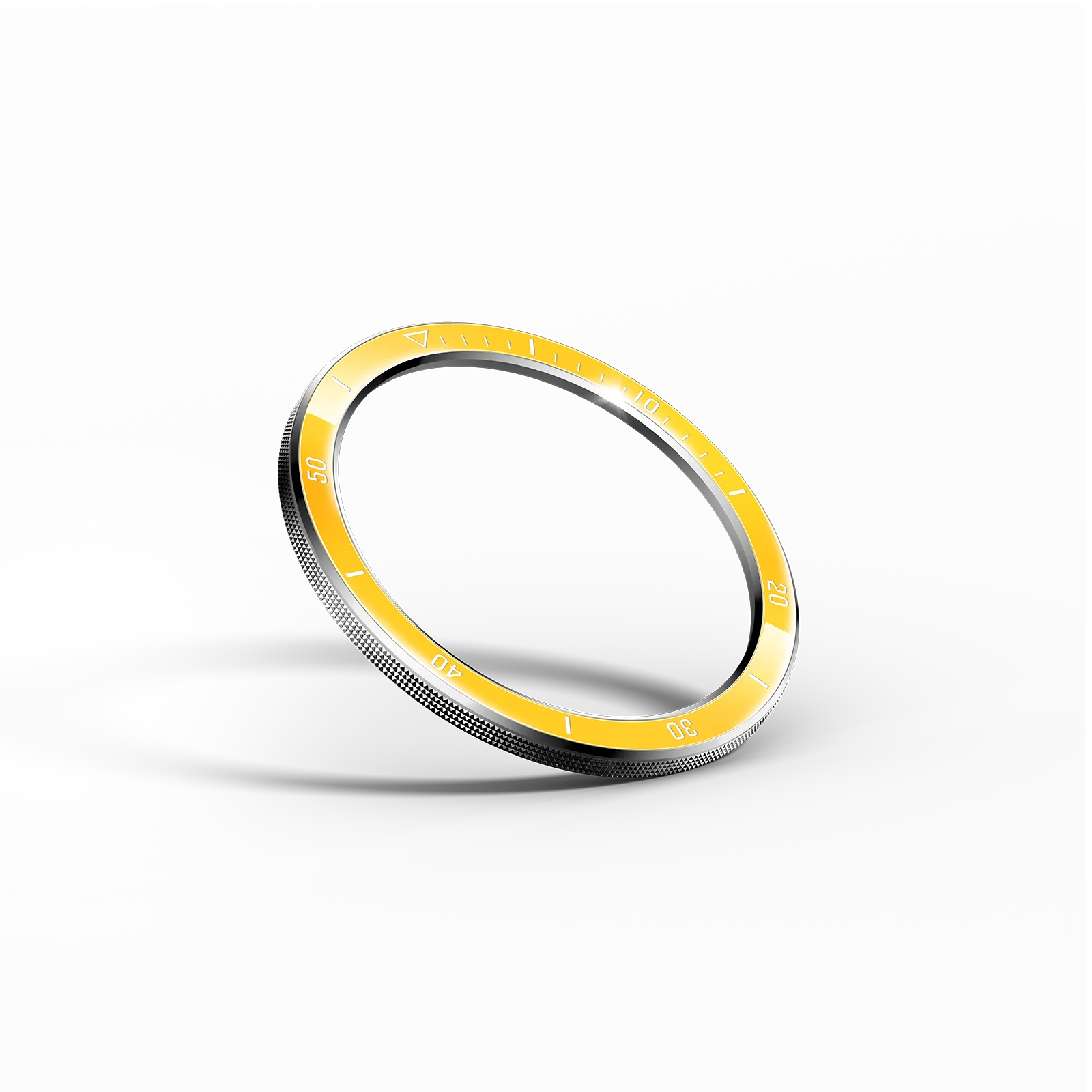 Xiaomi Watch Bezel Chrome Yellow - vista 2