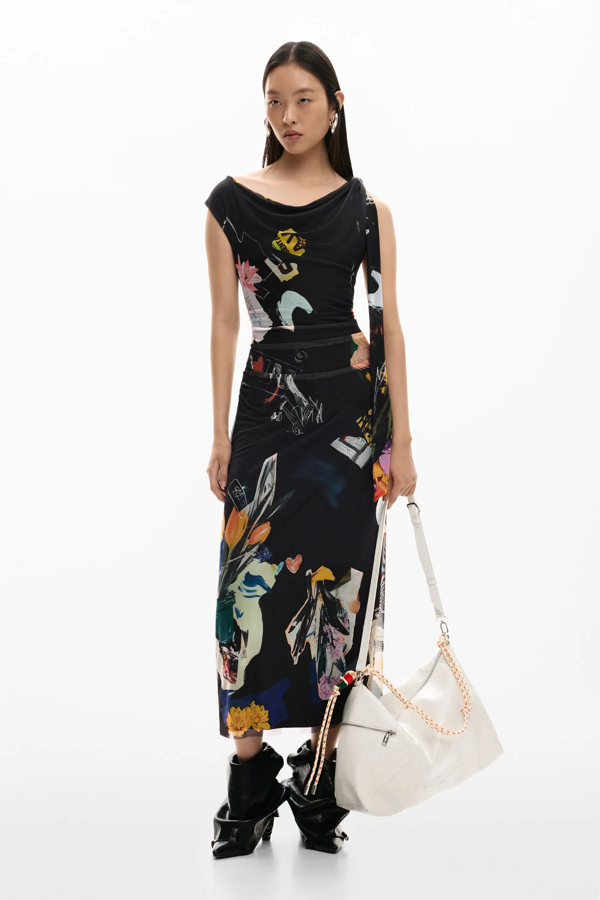 Desigual Half Logo Leiria 2.0 26SAXPA7_BI1008