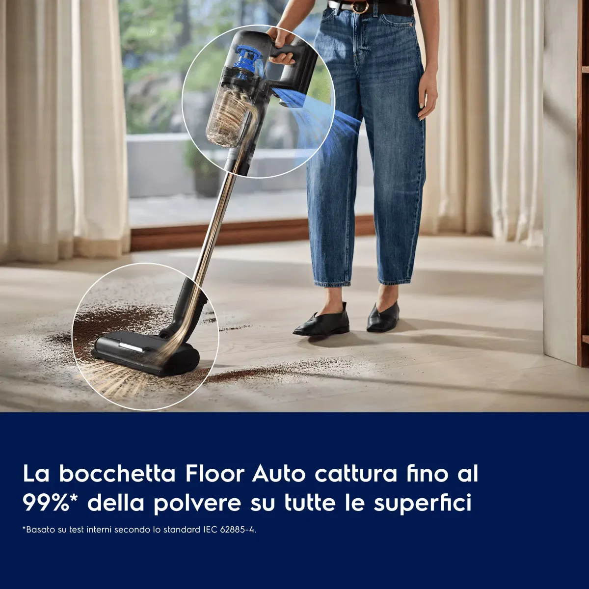 Electrolux Scopa senza filo Serie 700 Blu Denim Chiaro - vista 5
