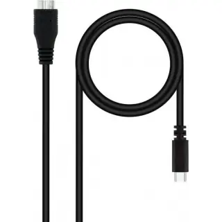Cavo USB-C a Micro-USB 1m Nero Nanocable