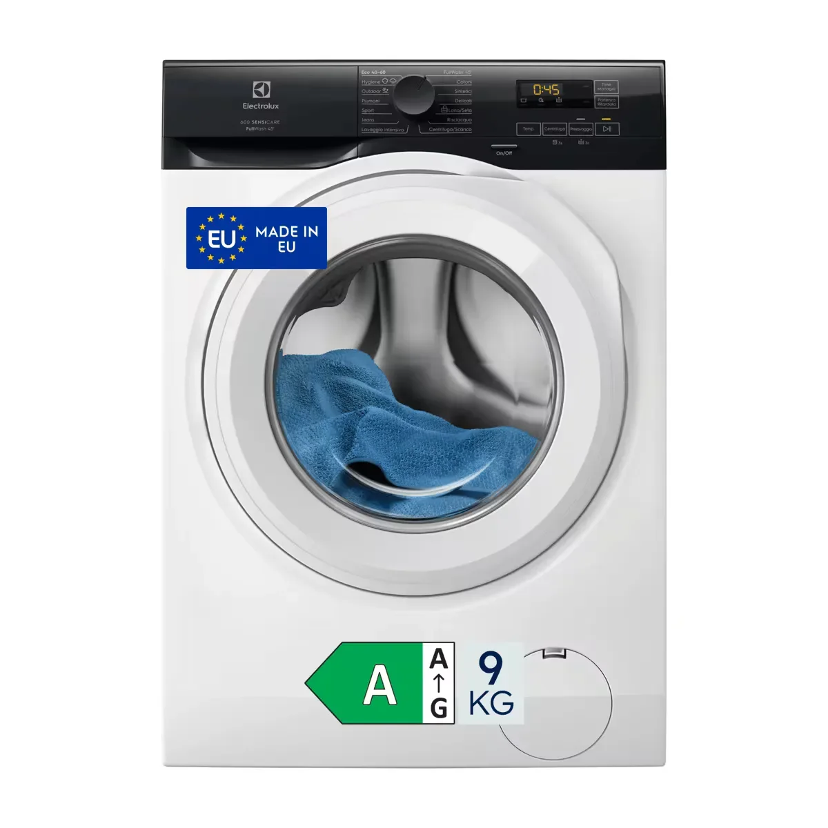 Electrolux Lavatrice serie 600 SensiCare 9 kg 1400 giri EW6F1Z9DW - vista 2