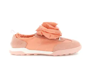 Sneakers CafèNoir con Fiore Removibile