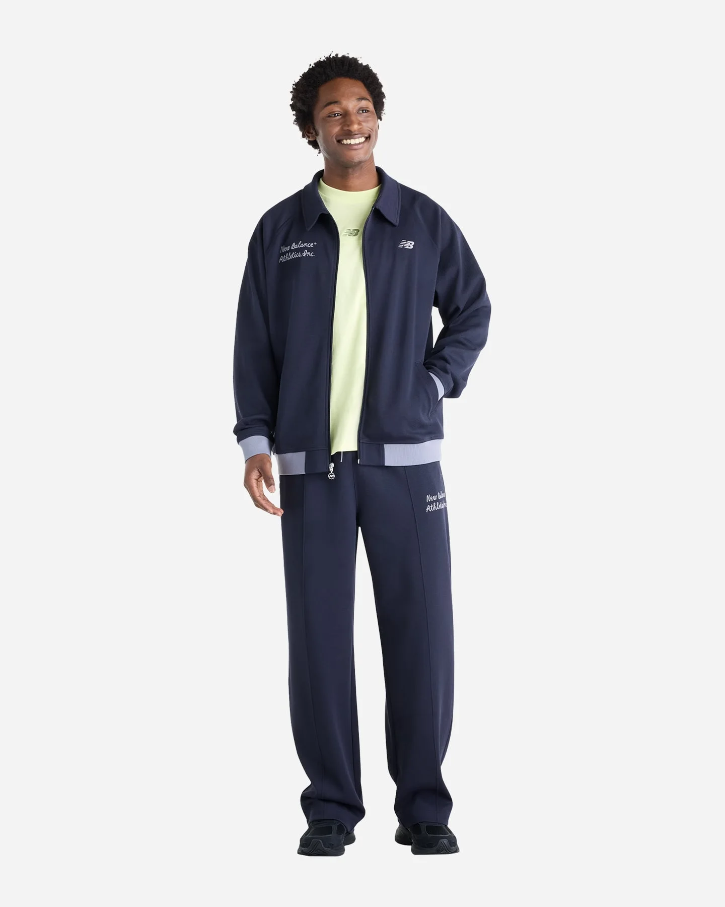 New Balance College Piquet F-zip - vista 3