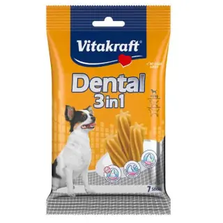 Snack Igiene Dentale Per Cani 'Dental 3in1' Vitakraft