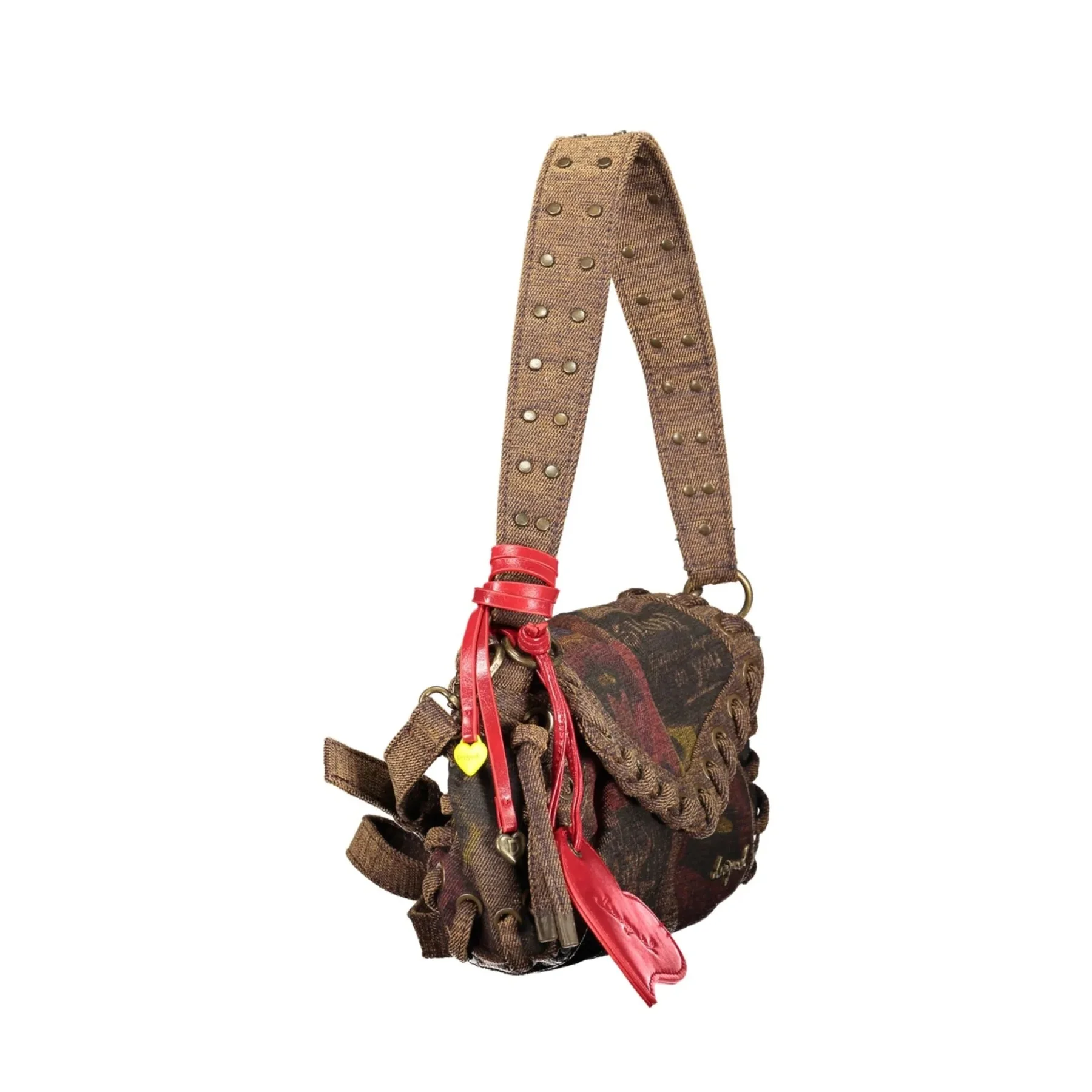 Desigual Borsa a Spalla Donna Stampa Logo - vista 3