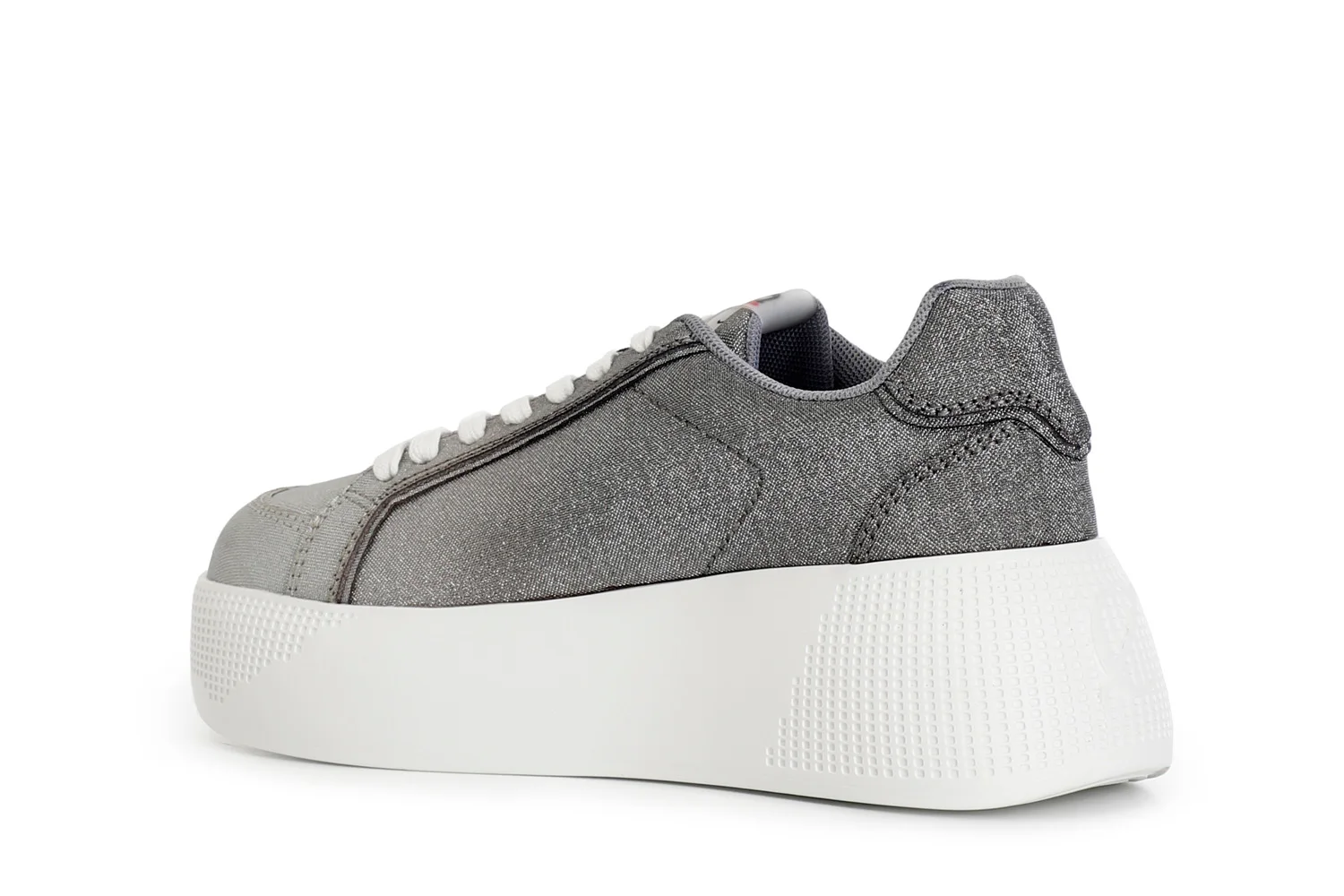 Sneakers in Glitter Sfumato Pesca - vista 2