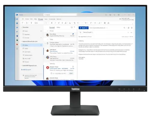 Lenovo Monitor ThinkVision S24-4e 23,8" FHD