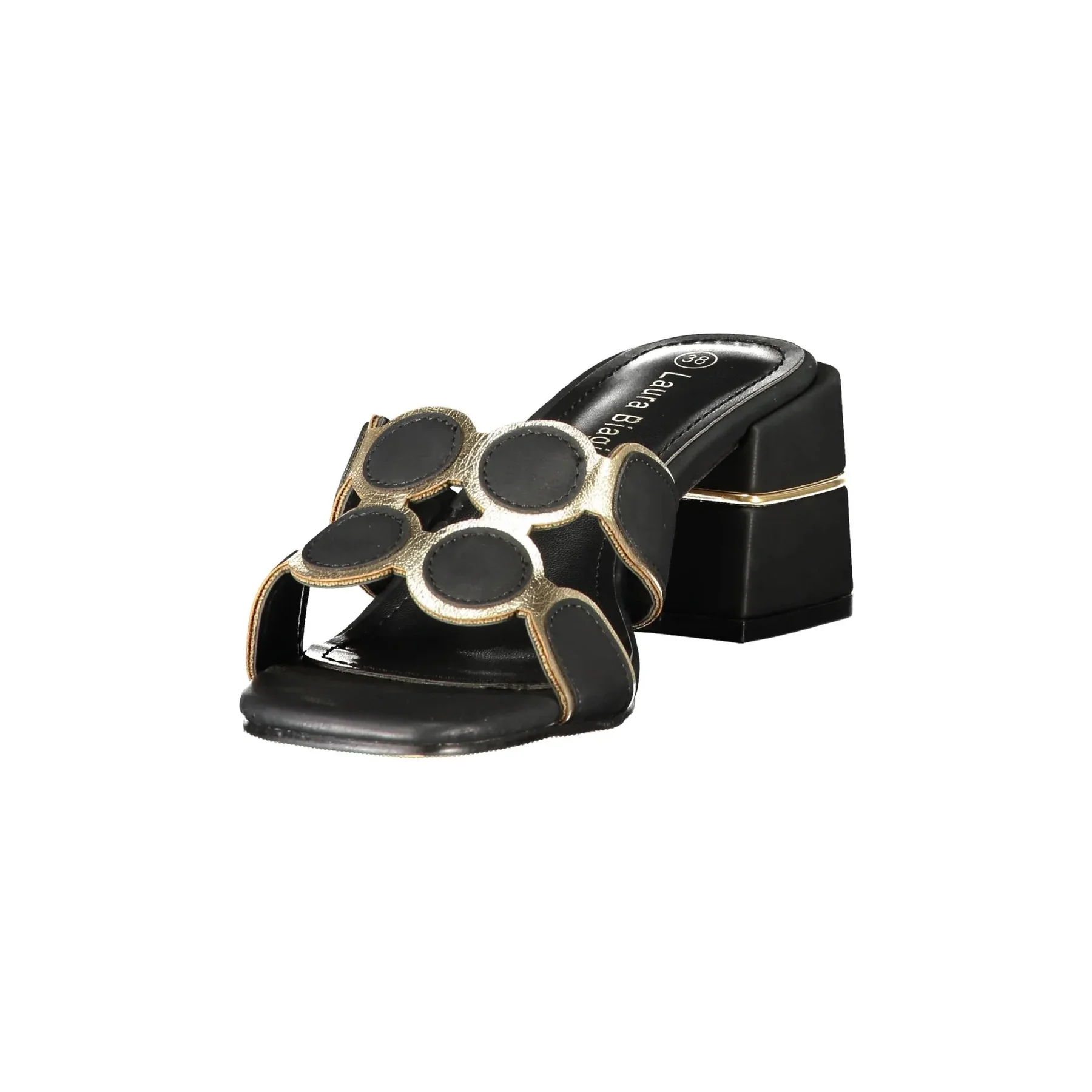 Laura Biagiotti Sandali Donna Nero Tacco 5 cm - vista 2