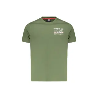 T-Shirt Maniche Corte Uomo con Stampa Norway 1963