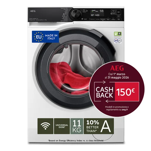 Aeg Lavatrice 11 Kg LR8H114BY - vista 2