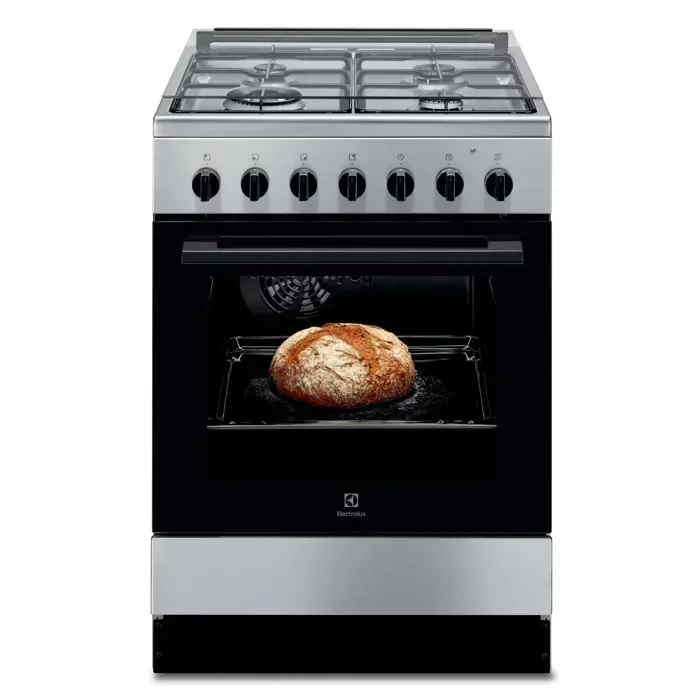 Electrolux Cucina a libera installazione mista piano a gas + forno elettrico LKK620010X - vista 3