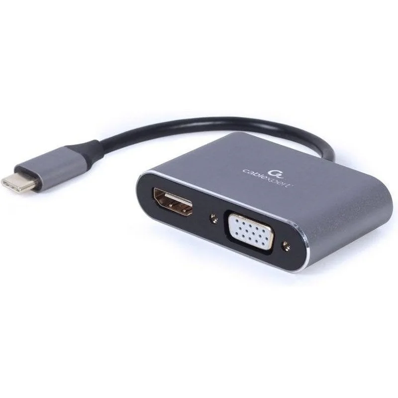 Adattatore Gembird USB-C HDMI VGA 4K