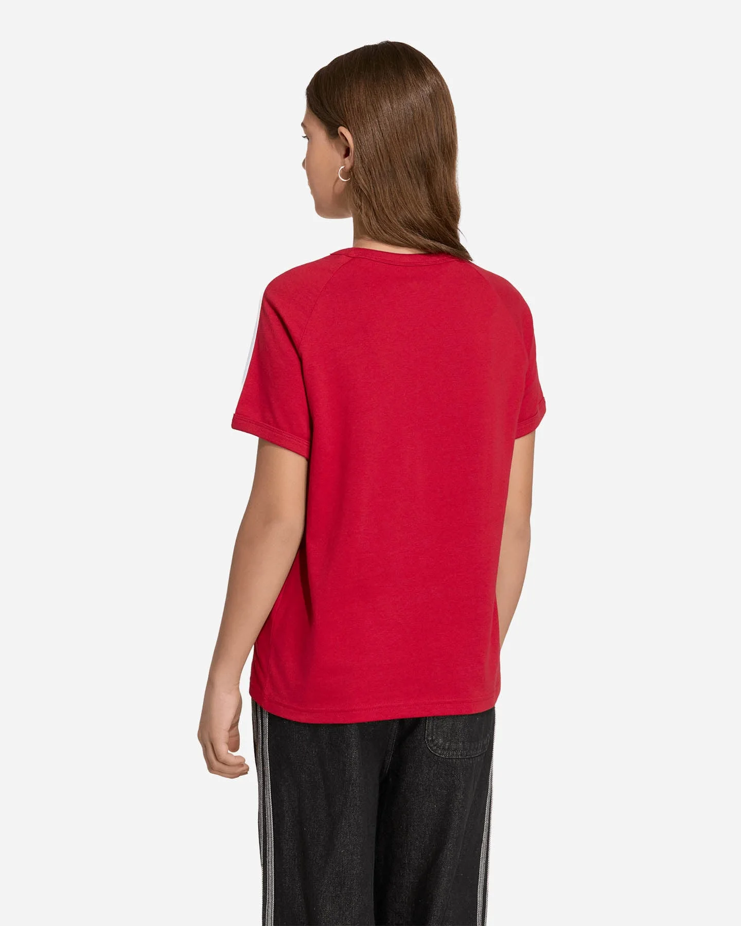 Adidas 3stripes Jr - T-shirt - vista 4