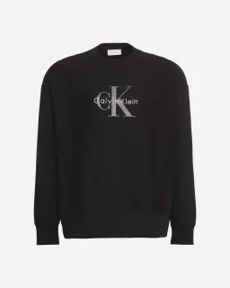 Felpa Calvin Klein Jeans Terry Monologo - Uomo