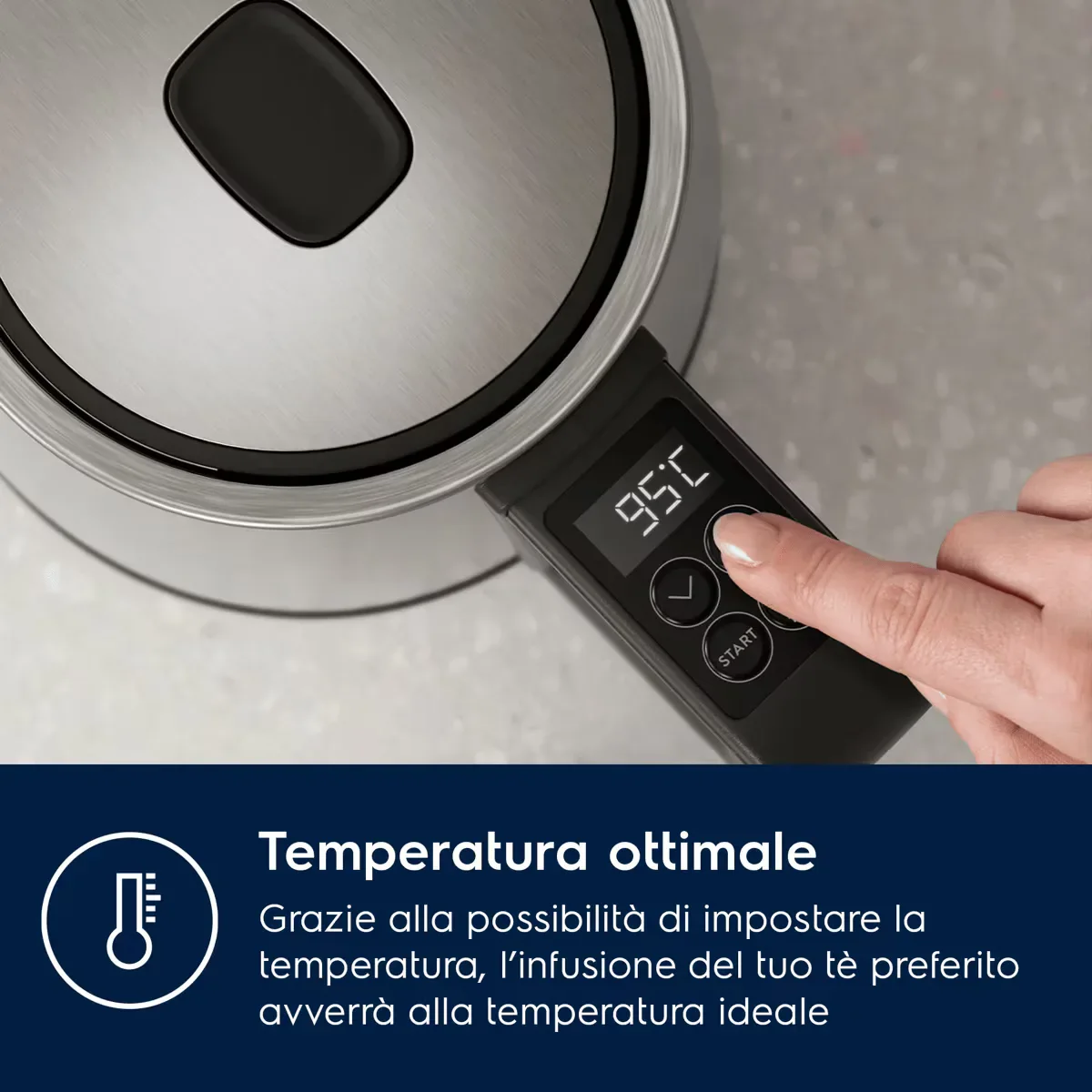 Electrolux Bollitore Adjustable Create 5 Inox E5K1-6ST - vista 4