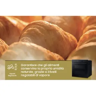 Samsung NV7B5760WBK Forno ad incasso a Vapore Serie 5