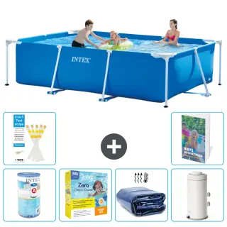 Intex Piscina Con Struttura Rettangolare