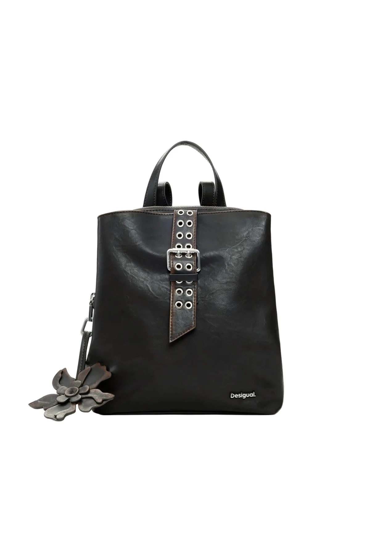 Desigual Zaino Donna Nero Logo