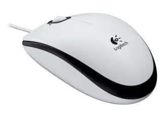 Logitech M100 White - Mouse USB Ambidestro