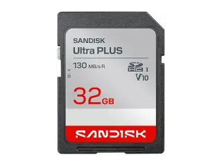 Scheda di Memoria SanDisk SD Ultra Plus 32GB HC