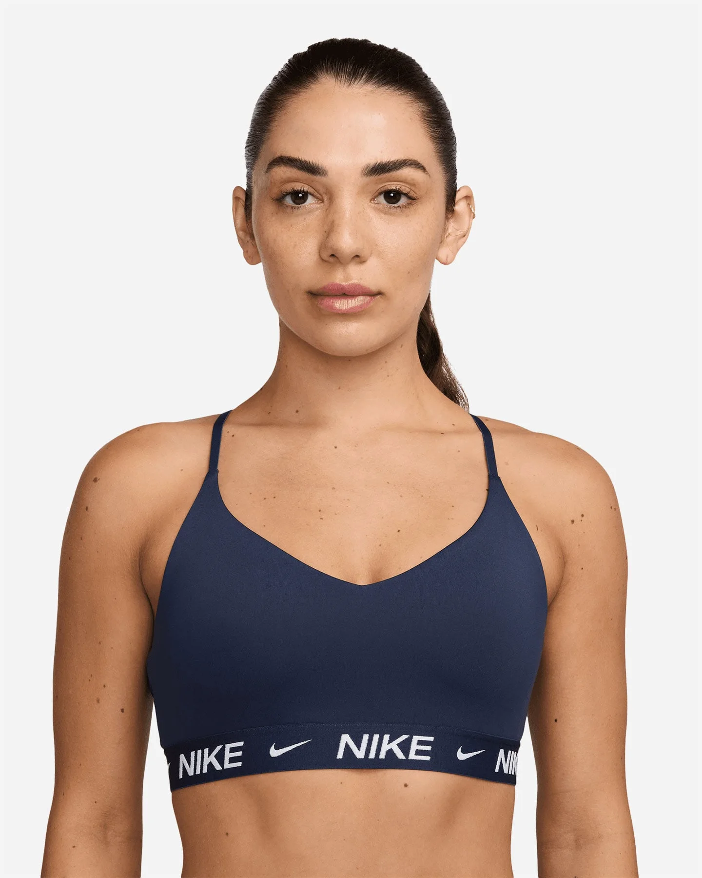 Nike Ls Indy Elastic Logo W - vista 3