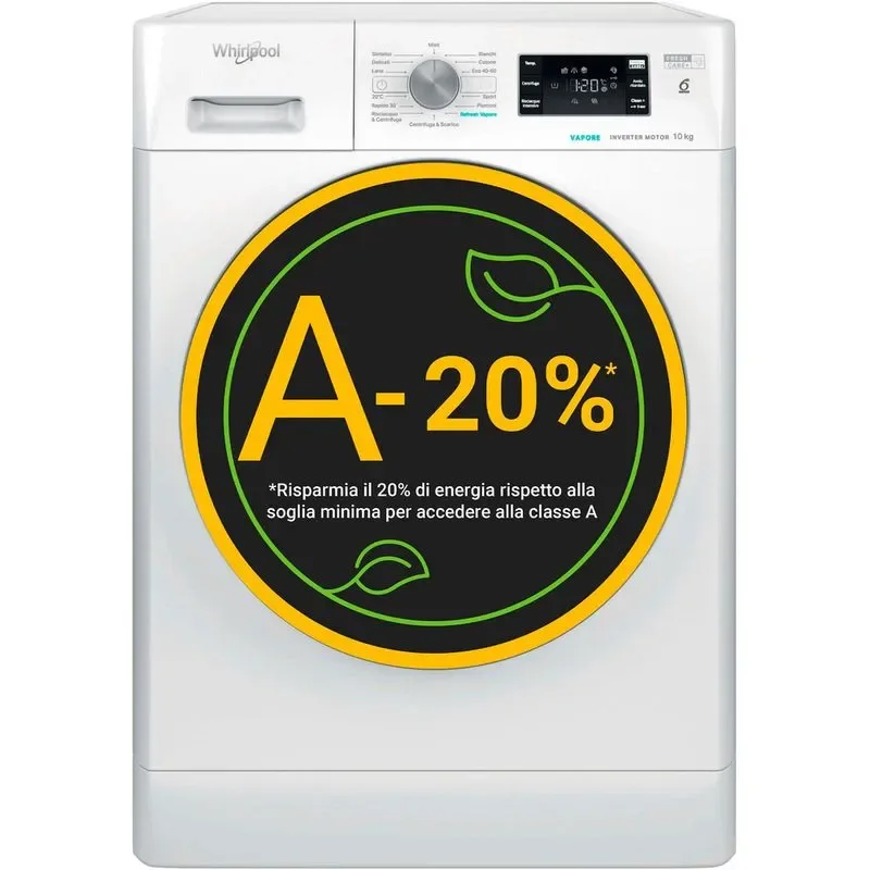 Lavatrice a carica frontale Whirlpool FFB 1048 BSV IT