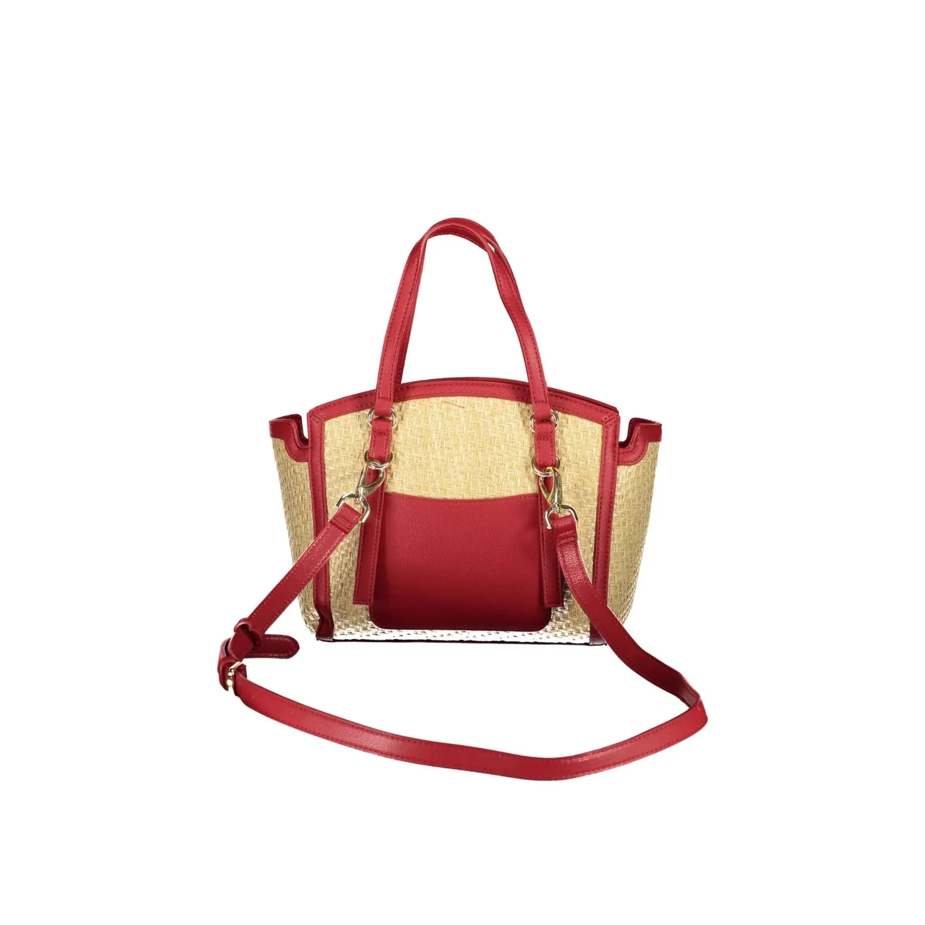 Valentino Bags Borsa a Tracolla Rossa con Chiusura Zip - vista 4