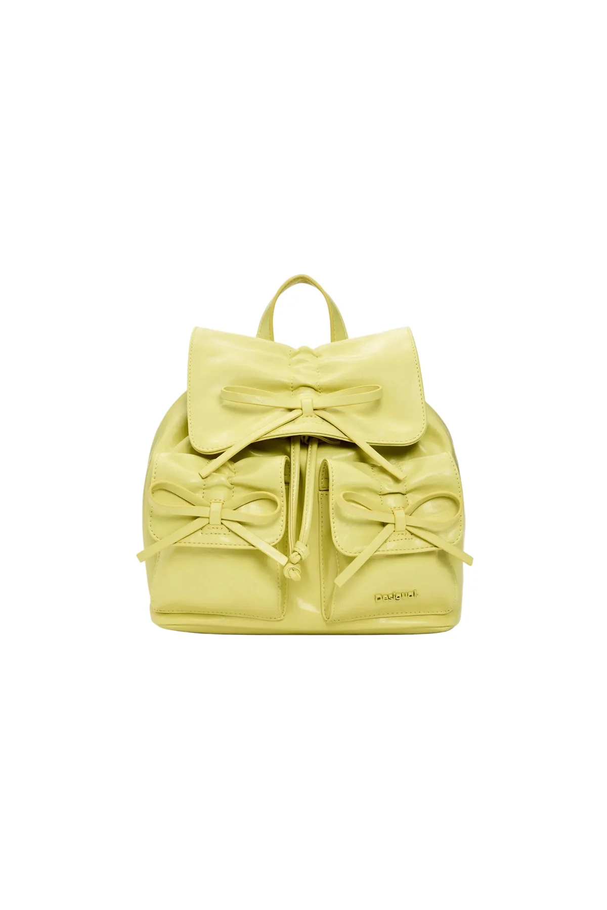 Zaino Desigual Donna Giallo Logo