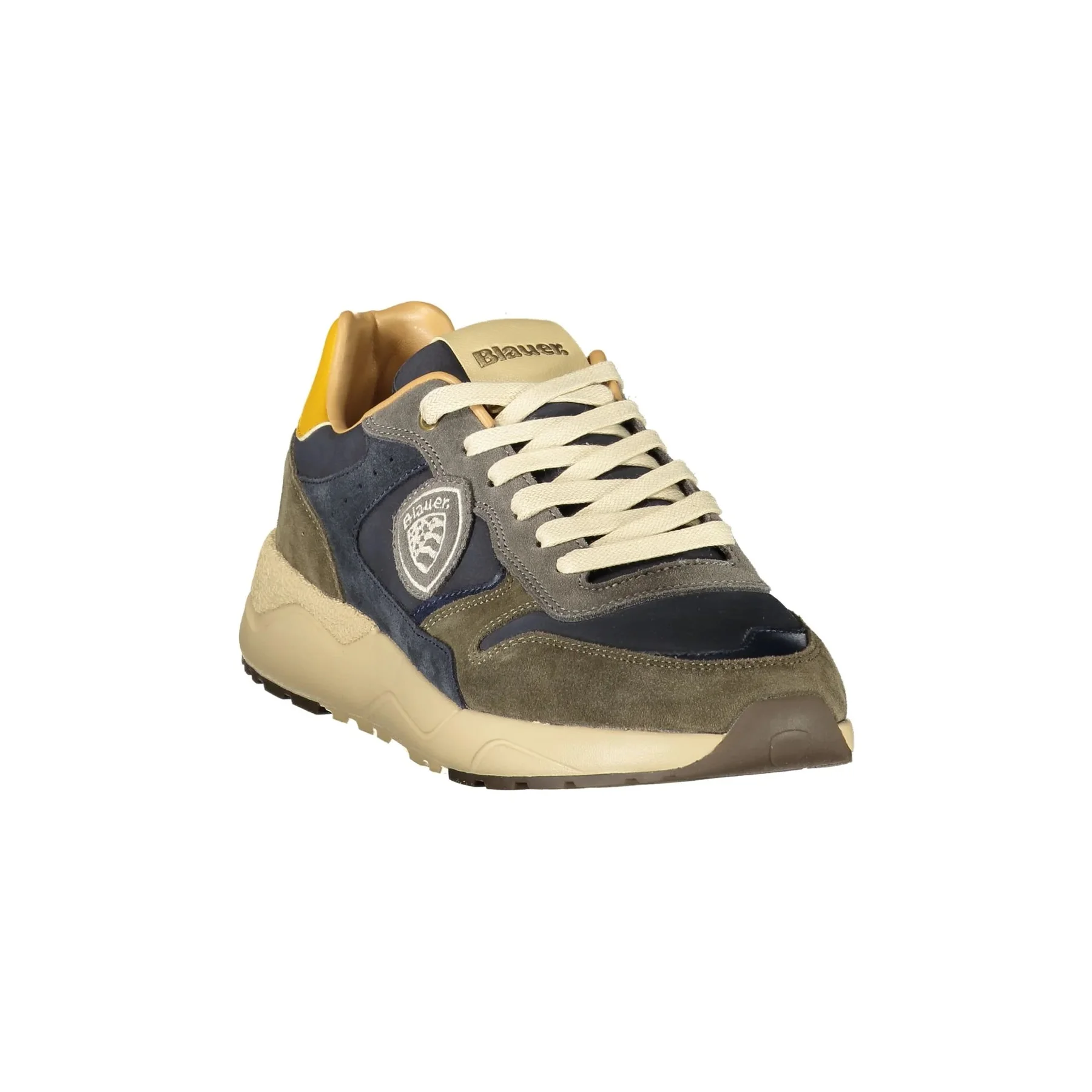 Blauer Sneakers Uomo Verdi Logo - vista 2