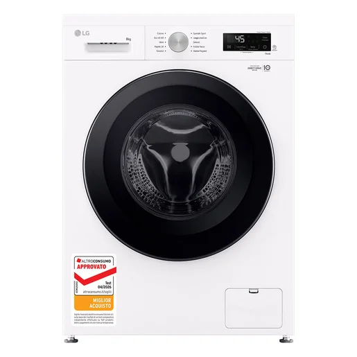 LG F4NX1008NWK Serie X1 Lavatrice Caricamento Frontale - vista 2