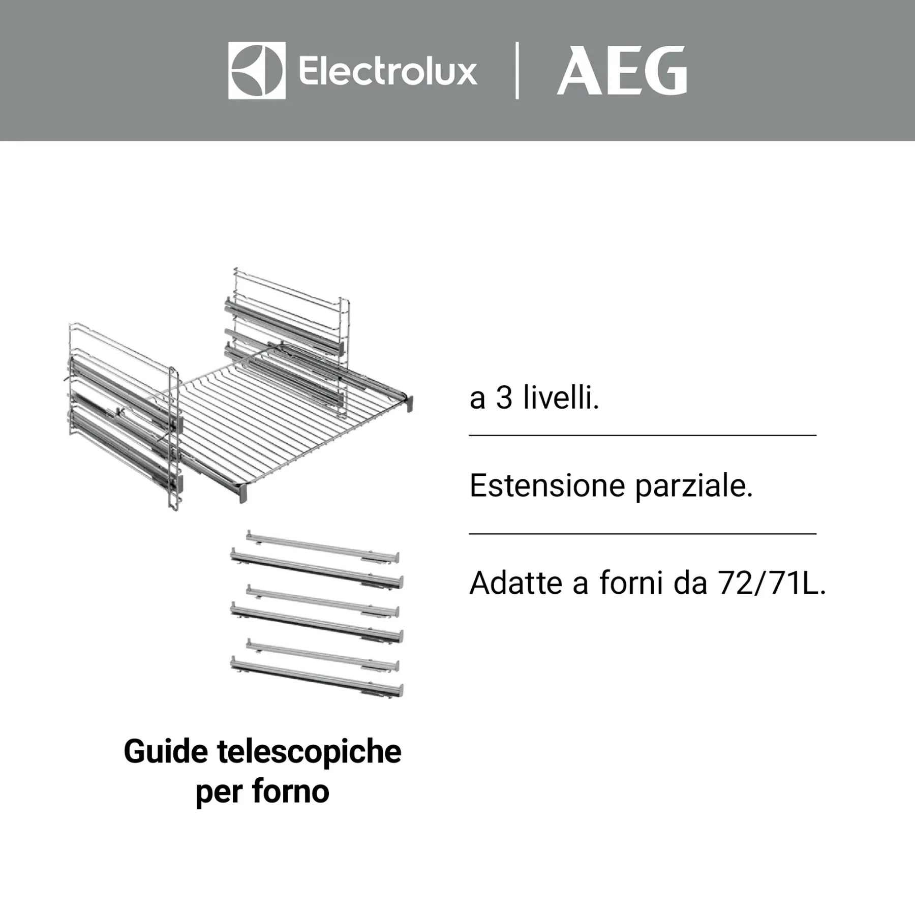 Guida telescopica Electrolux TR3LV - vista 4