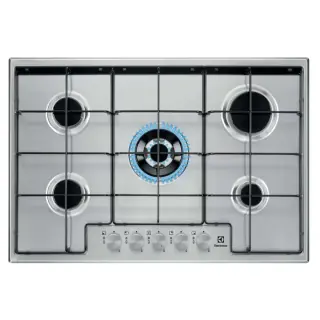 Electrolux Piano cottura a gas Serie 300 Slim Line 75cm EGS7534X